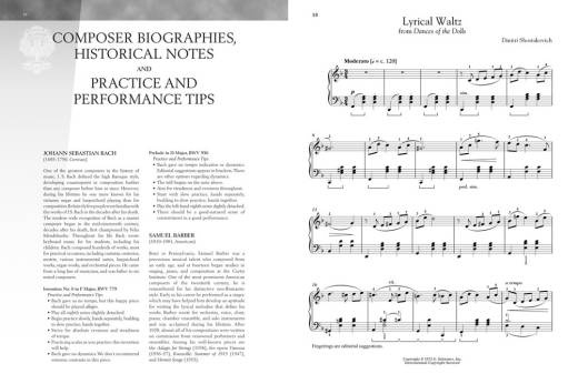 Baroque to Modern: Upper Intermediate Level - Walters - Piano - Book