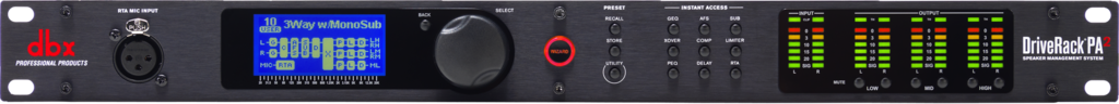 Driverack PA2 Complete Loudspeaker Management System