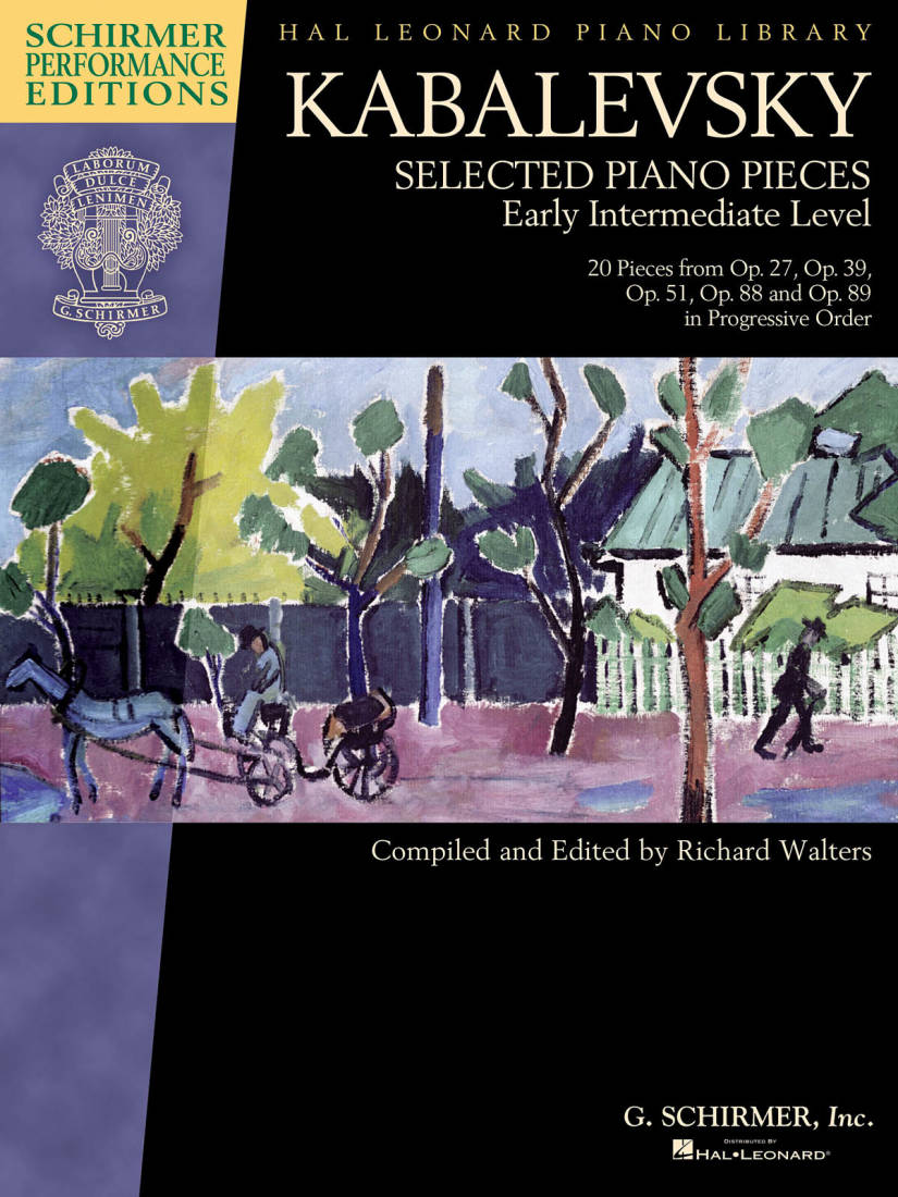 Selected Piano Pieces: Early Intermediate Level - Kabalevsky/Walters - Piano - Book