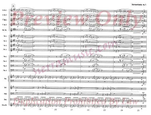 Bodysnatchers - Radiohead/Sturm - Jazz Ensemble - Gr. Medium-Advanced