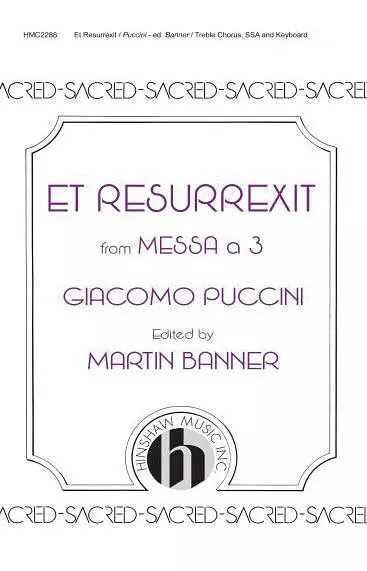 Et Resurrexit - Puccini - SSA
