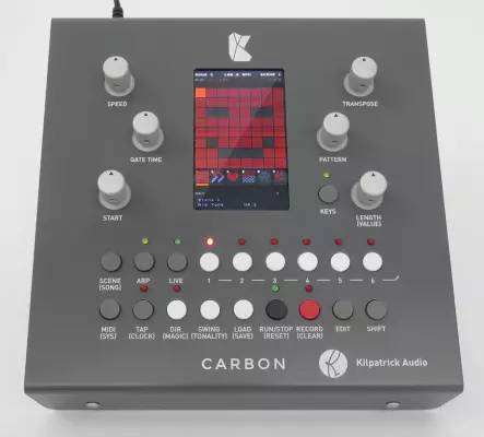 CARBON Audio Sequencer, Performance Control System & USB Interface