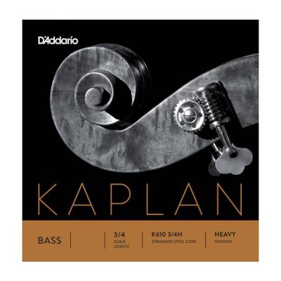 Kaplan - Bass Single G String, 3/4 Scale, Heavy Tension