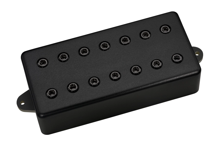 D Activator 7-String Bridge Pickup - Black Metal Cover