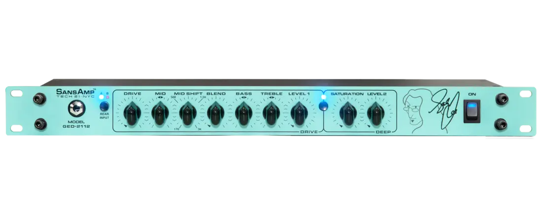 Geddy Lee Signature SansAmp Rackmount Bass Preamp