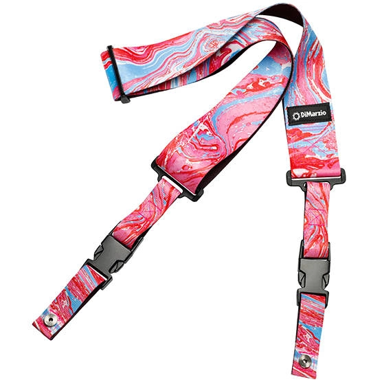 Steve Vai ClipLock Strap - Blue Cherry Universe