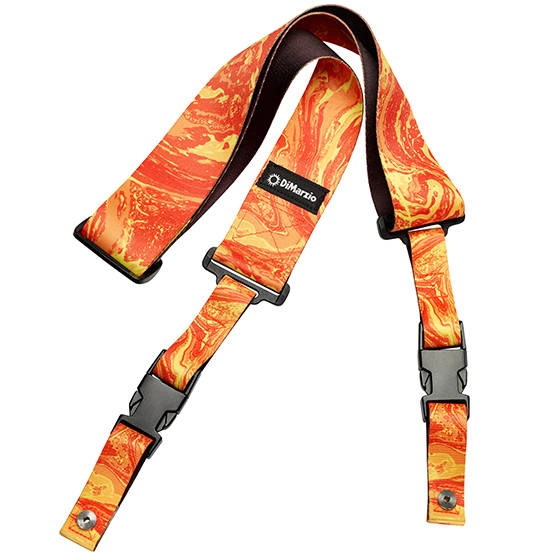 Steve Vai ClipLock Strap - Orange Universe