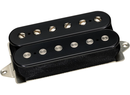 DiMarzio - Transition F-Spaced Bridge Humbucker Pickup - Black with Nickel Poles