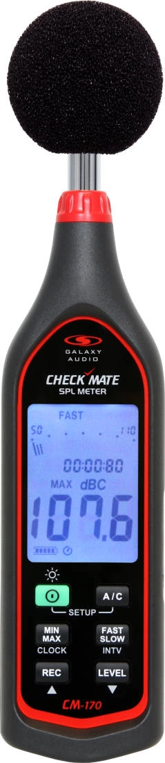 CM-170 Type II SPL Meter w/USB Cable