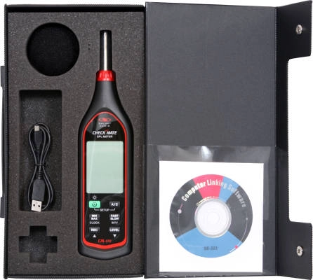 CM-170 Type II SPL Meter w/USB Cable