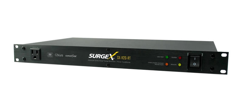 Rack Mount Surge Eliminator and Power Conditioner, 20A/120V, 1U