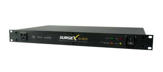 Surgex - Rack Mount Surge Eliminator and Power Conditioner, 20A/120V, 1U