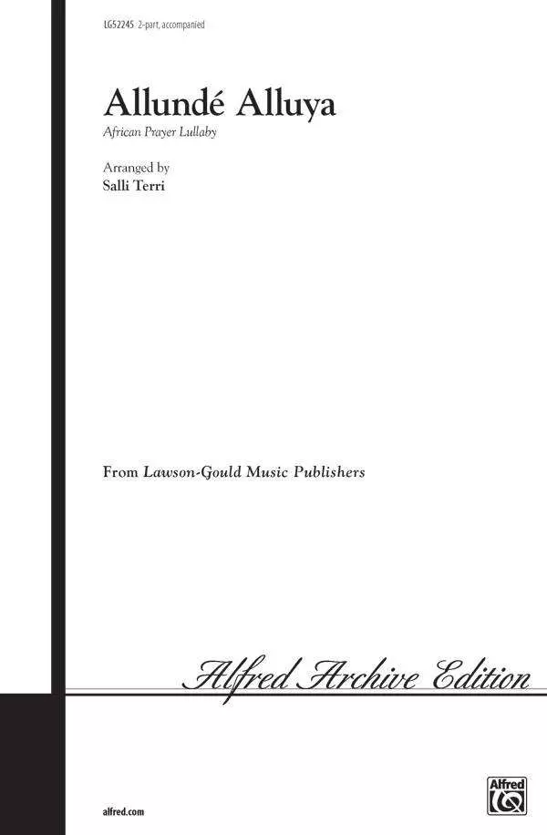 Allunde\' Alluya - African/Terri - 2pt
