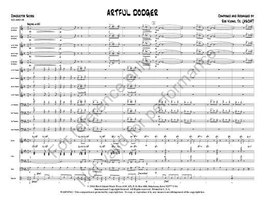 Artful Dodger - Vuono - Jazz Ensemble - Gr. 3