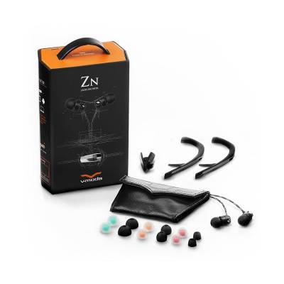 ZN In-Ear Headphones with 3-Button Remote - Black