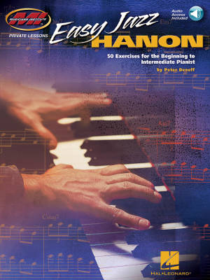 Hal Leonard - Easy Jazz Hanon - Deneff - Piano - Book/Audio Online