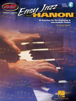 Easy Jazz Hanon - Deneff - Piano - Book/Audio Online