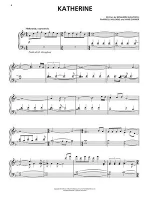 Hidden Figures: Music from the Motion Picture Soundtrack - Piano/Vocal/Guitar - Book