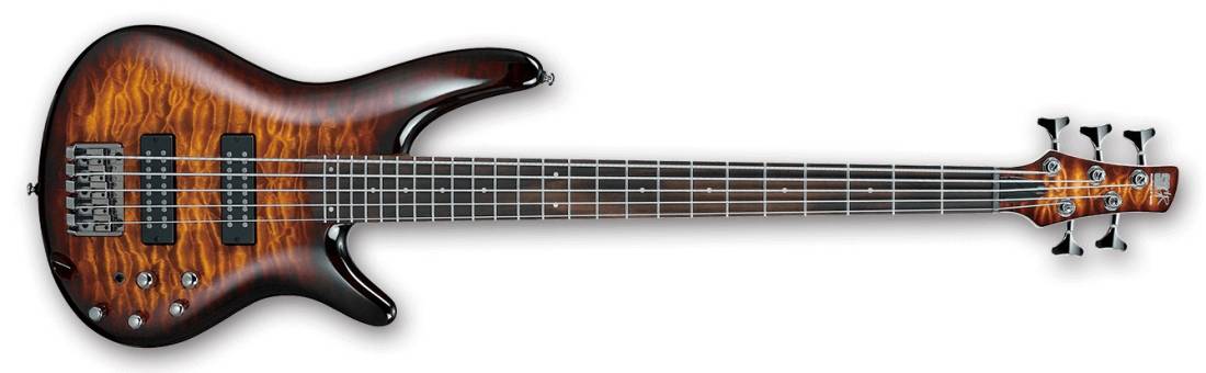 SR405EQM 5-String Bass Guitar - Dragon Eye Burst