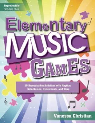Elementary Music Games - Christian - Book