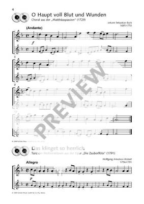 Classical Hits for 1-2 Descant Recorders - Butz/Magolt - Book/CD