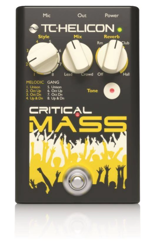 Vocal Stompbox for Large Group-Sound Effects