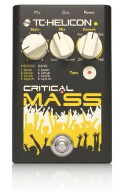 TC-Helicon - Vocal Stompbox for Large Group-Sound Effects