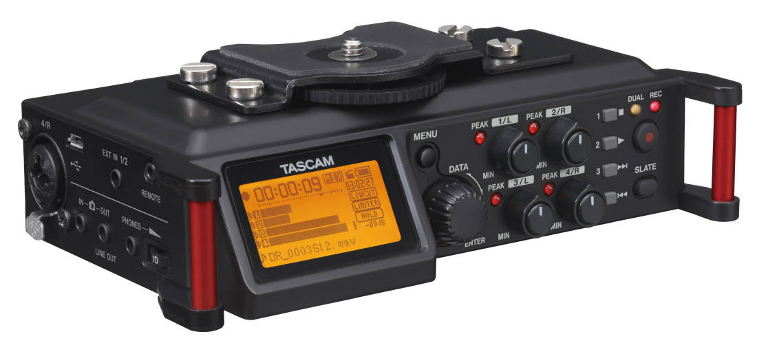 DR-70D 4-Track Portable Recorder for DSLR