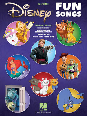 Disney Fun Songs - Easy Piano - Book