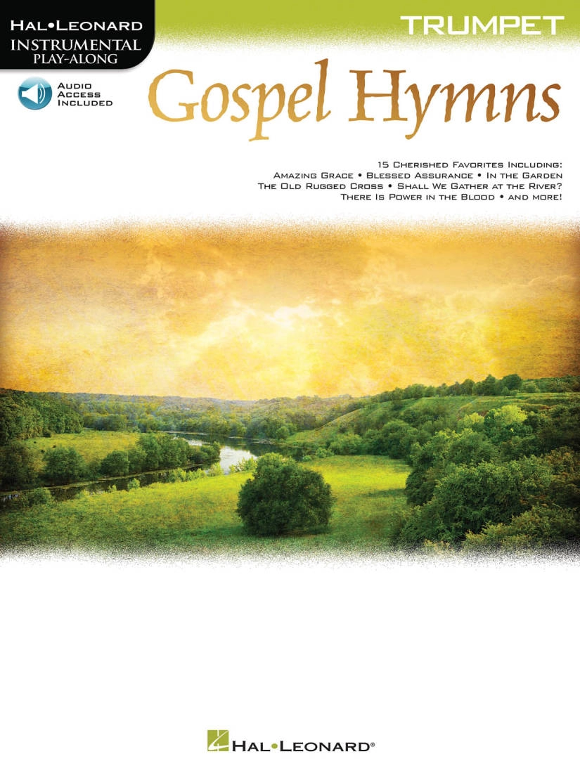 Gospel Hymns for Trumpet: Instrumental Play-Along - Book/Audio Online