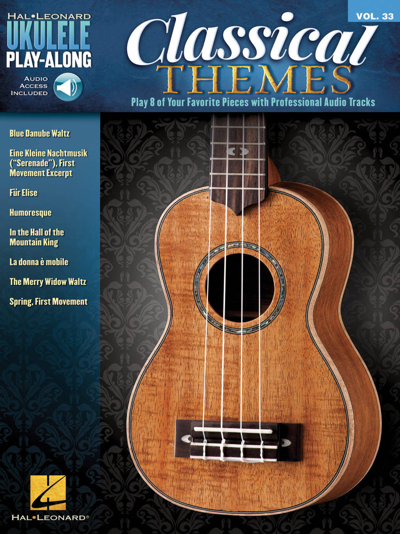 Classical Themes: Ukulele Play-Along Volume 33 - Book/Audio Online