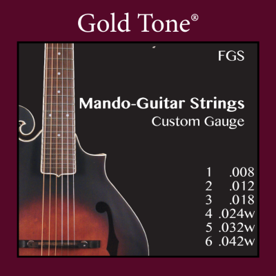 Gold Tone - Mando-Guitar Custom Gauge String Pack