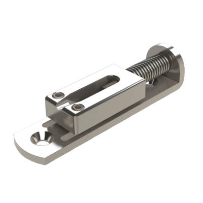 Solo Single String Guitar Bridge - Stainless Steel