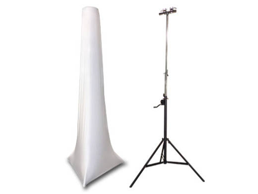 Slip Screen for 15-Foot Crank Stand - White