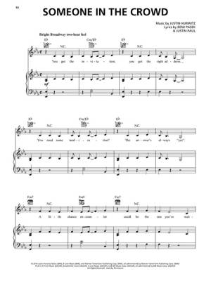 La La Land: Music from the Motion Picture Soundtrack - Pasec/Paul/Hurwitz - Piano/Vocal/Guitar - Book