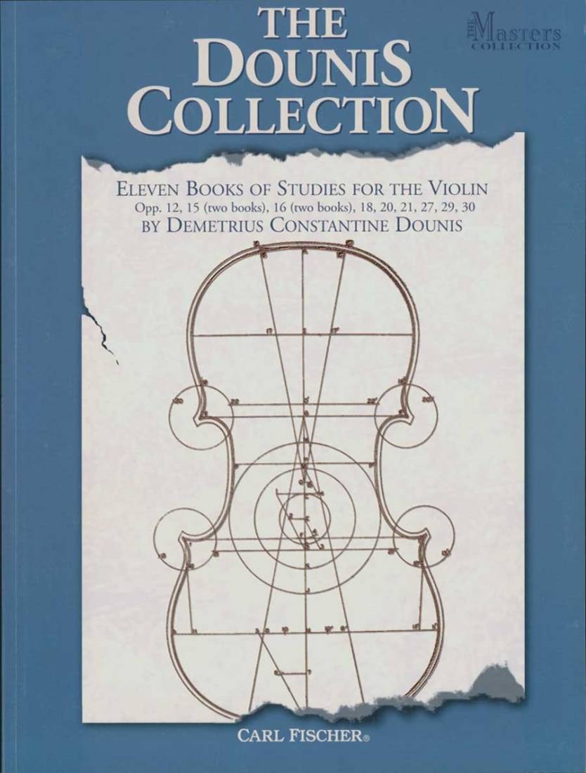 The Dounis Collection: Eleven Books of Studies for the Violin - Book (Spiral Bound)