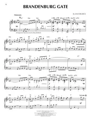 Dave Brubeck: Jazz Piano Solos Series Volume 42 - Piano - Book