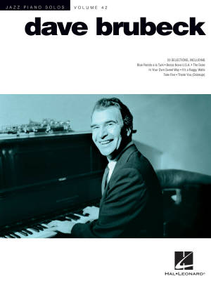 Hal Leonard - Dave Brubeck: Jazz Piano Solos Series Volume 42 - Piano - Livre