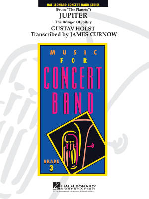 Hal Leonard - Jupiter (from The Planets) - Holst/Curnow - Orchestre  vents - Niveau 3