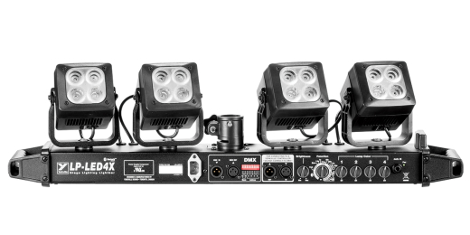 Yorkville - LP-LED4X Four Pod High Performance LED Lighting System
