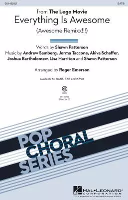 Everything Is Awesome (from The Lego Movie) - Emerson - SATB