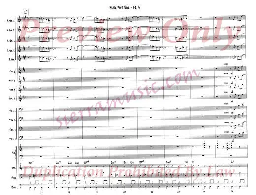 Blue Five Jive - Carter - Jazz Ensemble - Gr. 4