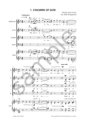 Sing, Glory! - Sheppard - SATB