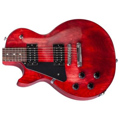 2017 Les Paul Faded T Left-Handed - Worn Cherry
