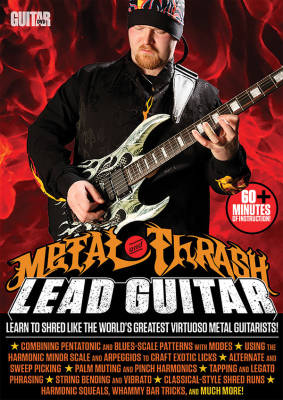 Alfred Publishing - Guitar World: Metal and Thrash Lead Guitar - Reffett - Guitar - DVD