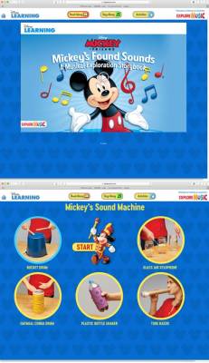 Mickey\'s Found Sounds - Book/Media Online