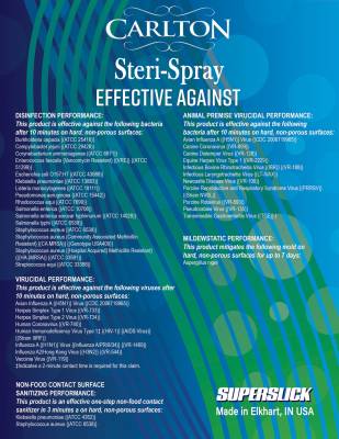 Steri-Spray Mouthpiece Cleaner - 32oz Refill