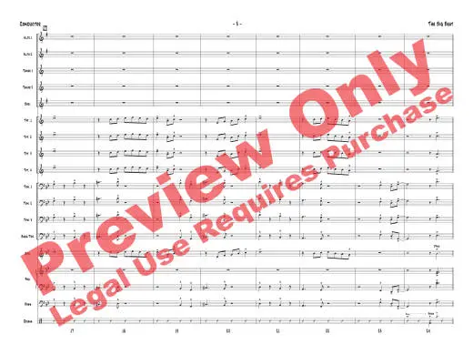 The Big Beat - Yasinitsky - Jazz Ensemble - Gr. 3