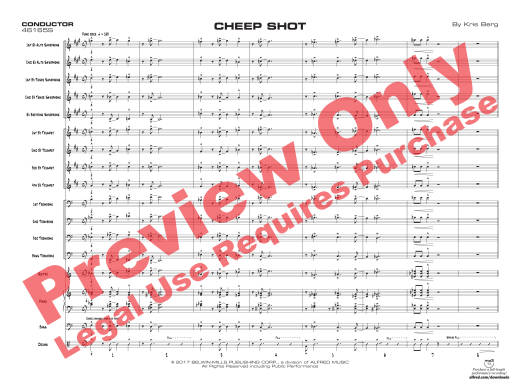 Cheep Shot - Berg - Jazz Ensemble - Gr. 3