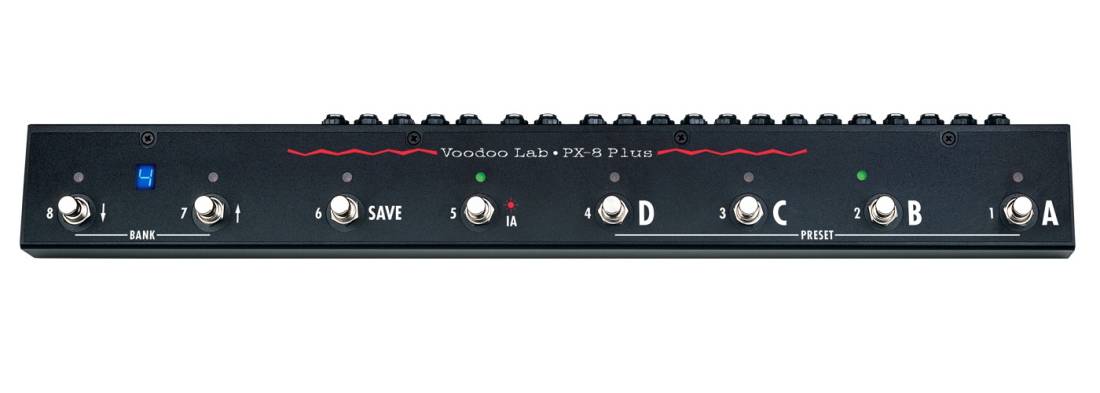 Voodoo Lab PX-8 Plus Programmable 8 Loop Pedal Switcher | Long